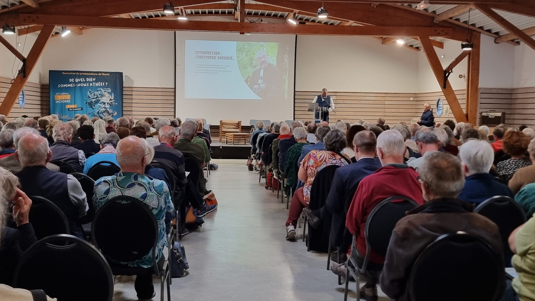 Christophe Cousinié devant les participants des JPL 2025