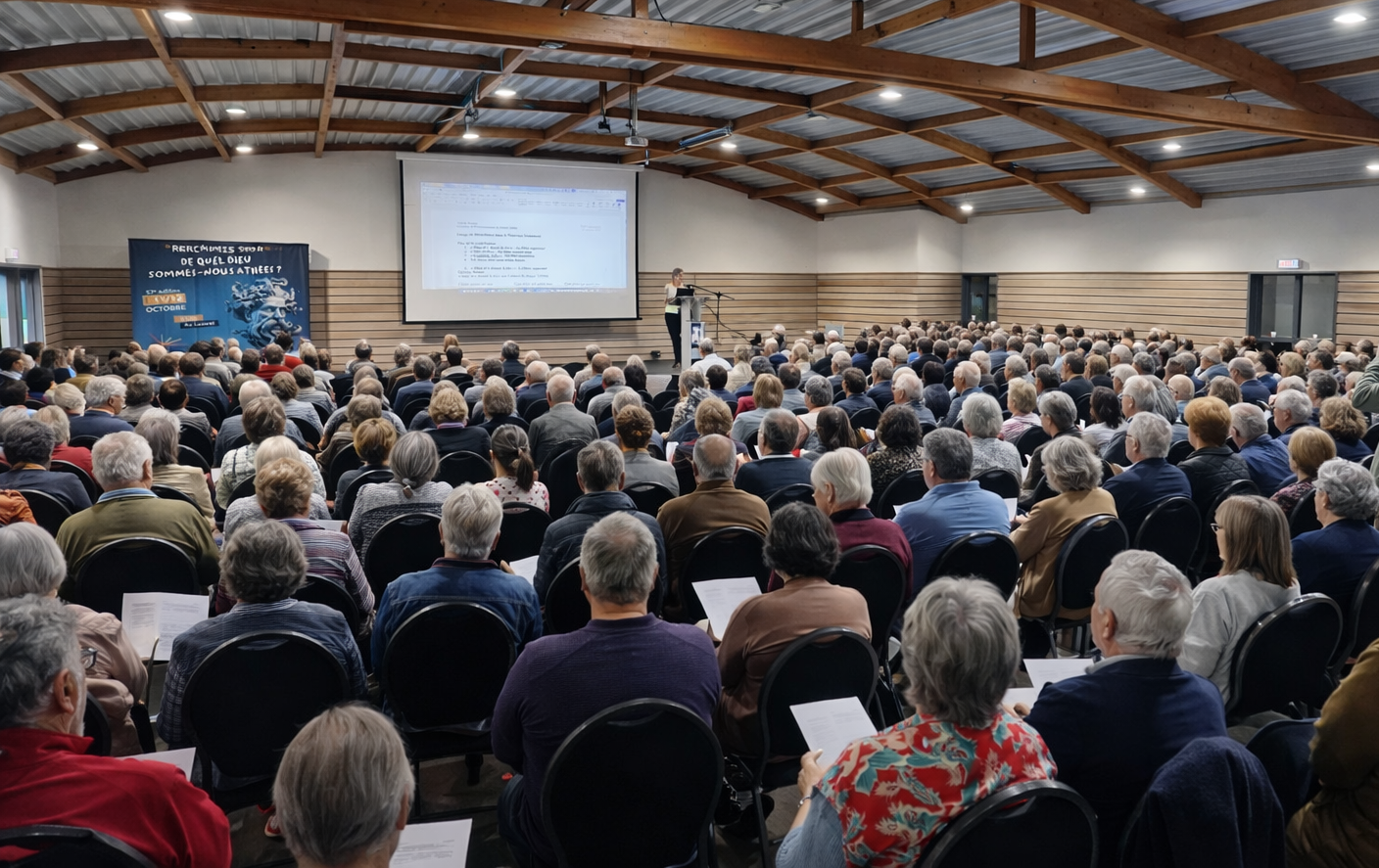 Participants dans la salle de conférence aux JPL 2025